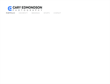 Tablet Screenshot of caryedmondson.com